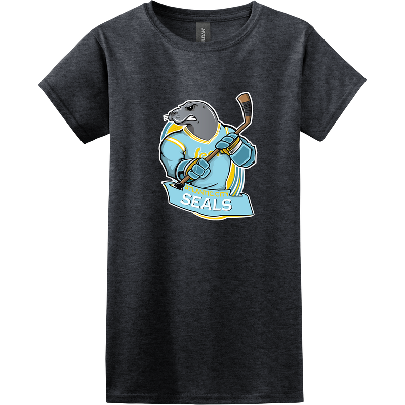 Atlantic City Seals Softstyle Ladies T-Shirt