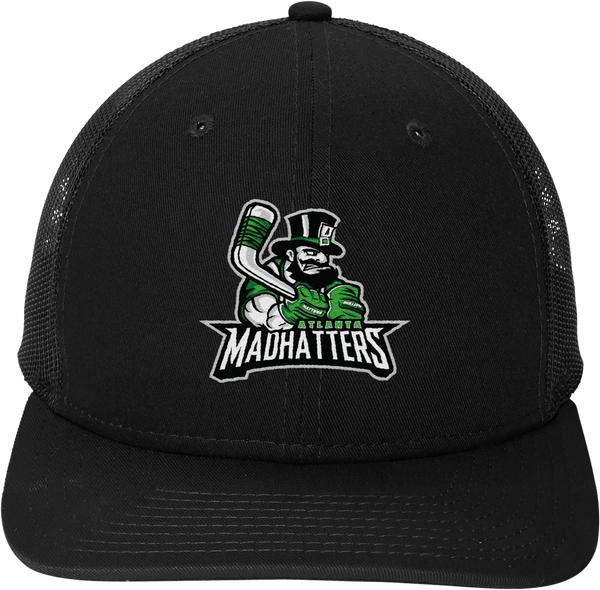 Atlanta Madhatters New Era Snapback Low Profile Trucker Cap